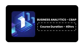 BUSINESS ANALYTICS-CBAP