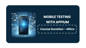 MOBILE TESTING WITH APPIUM