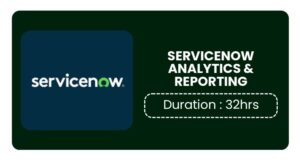 Servicenow Analytics & Reporting Training In Bangalore