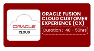 Oracle Fusion Cloud Customer Experience (cx) Training In Bangalore Online