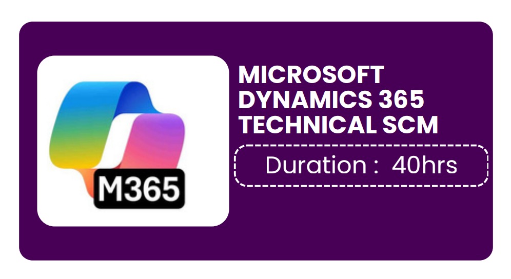 Microsoft Dynamics 365 Technical Scm Course Certification with Training ...