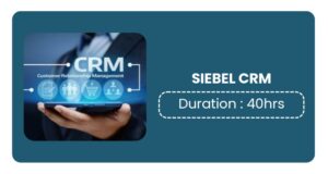 Siebel crm Training in Kochi