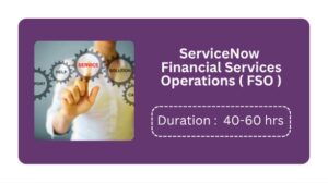 Servicenow Financial Services Operations (fso) Training In Bangalore Online
