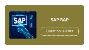 Sap Rap Training In Kochi Online