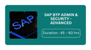 Sap Btp Admin & Security – Advanced Training In Kochi Online