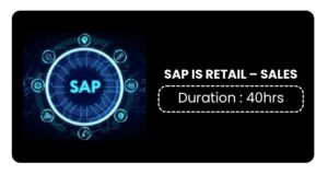 Sap Is Retail – Sales Training In Bangalore Online