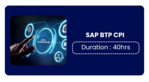 Sap Btp Cpi Training In Bangalore Online
